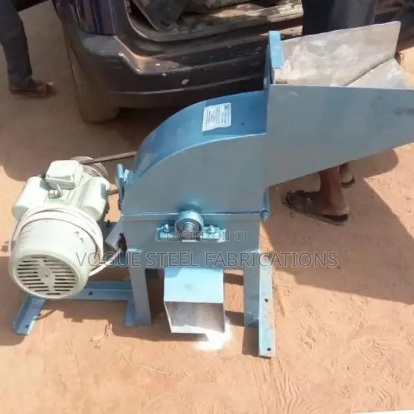 Single Phase Hammer Mill Grinder Crusher With Electric Motor