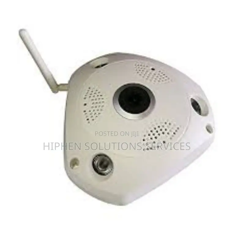 Fisheye Camera for Home With Wi-Fi Mobile Connect Live Remot