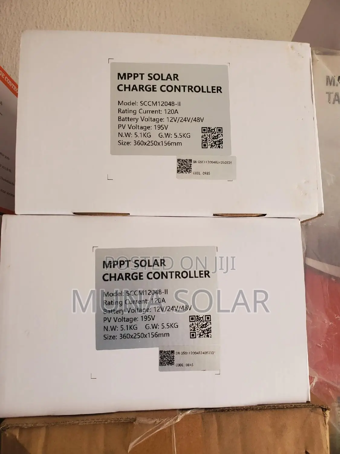 120ah 12v to 48v Felicity Charge Controller