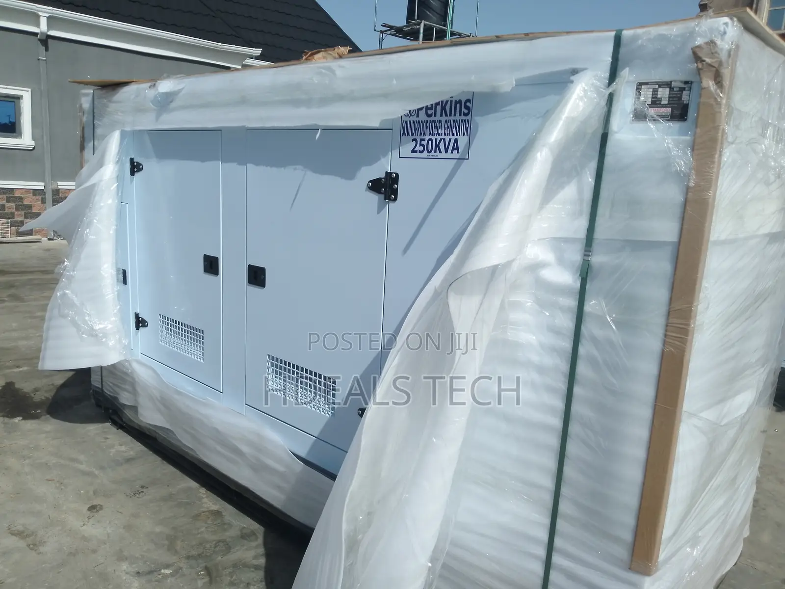 Standby 250kva Perkins Generator.