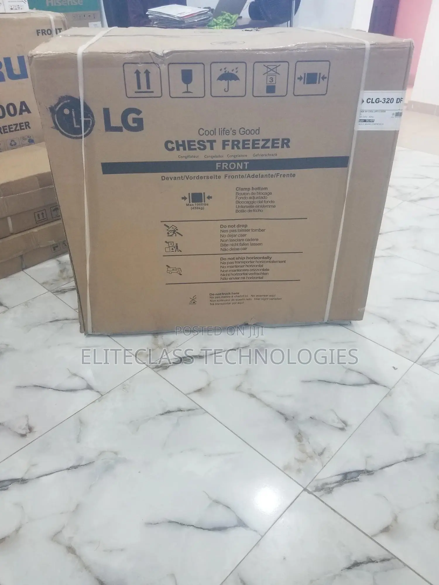 High-Quality 300L Chest Freezer Clg320.
