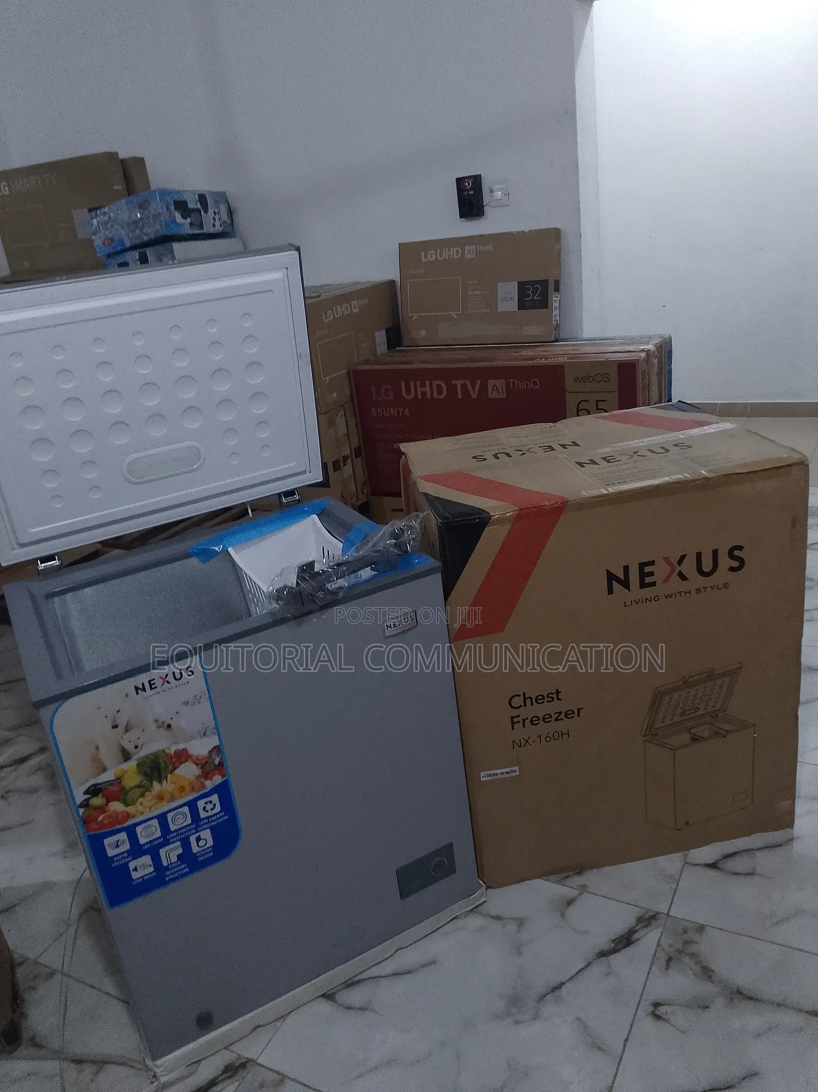 Nexus Nx-265g Chest Freezer Silver 
