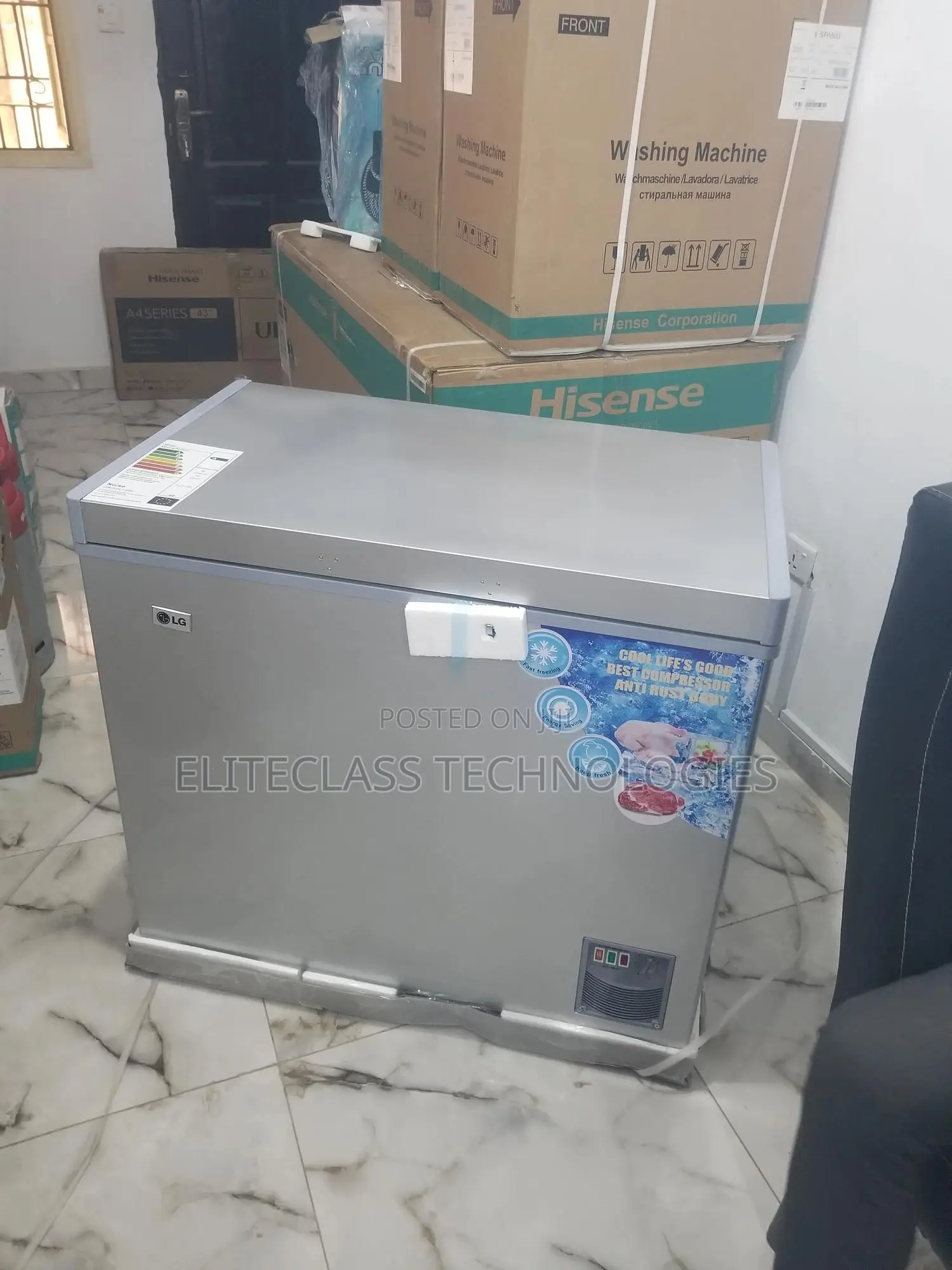 Brand New Clg320 Chest Freezer-300l.