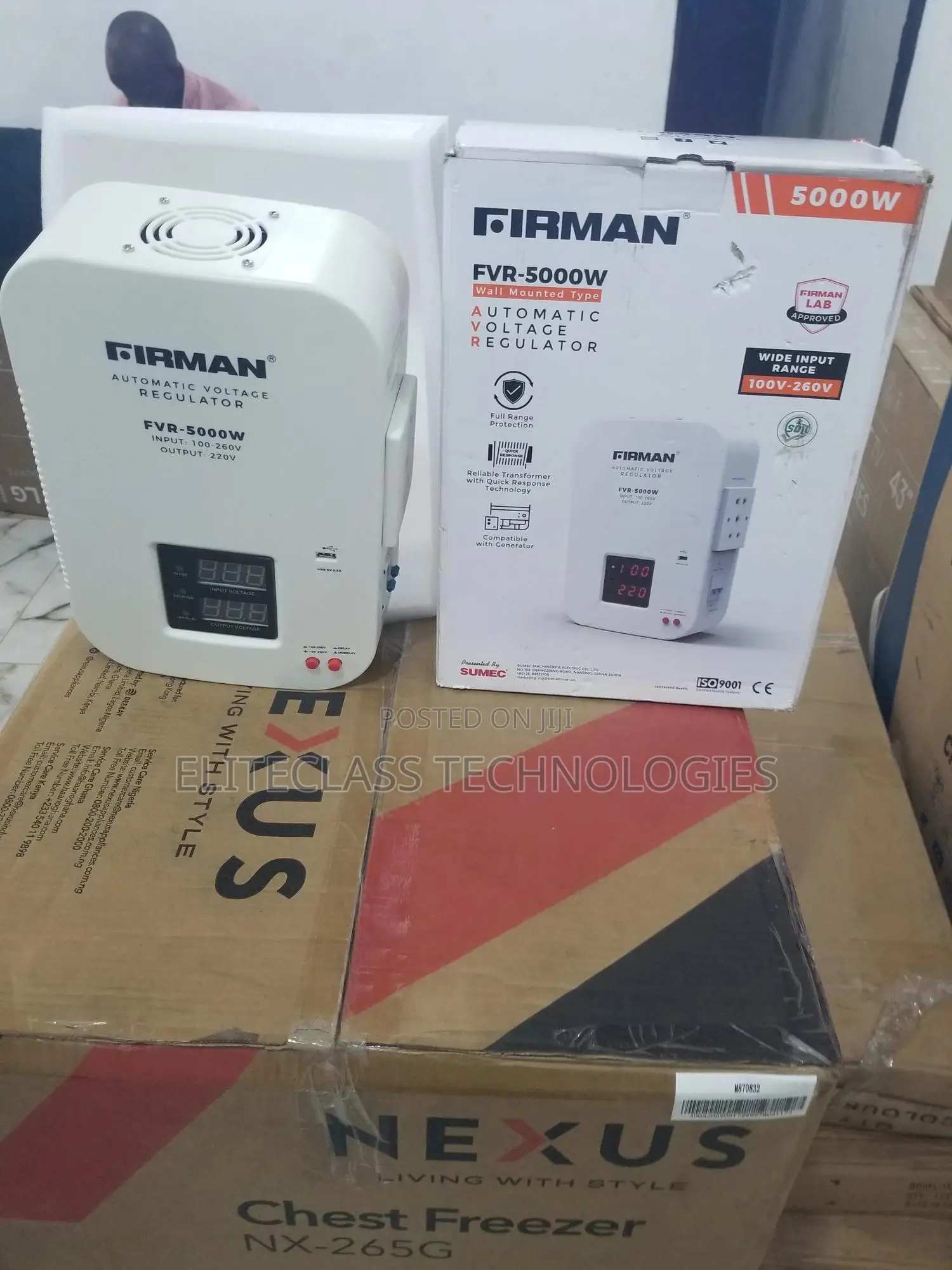 Firman Wall Mounted Stabilizer FVR-5000W