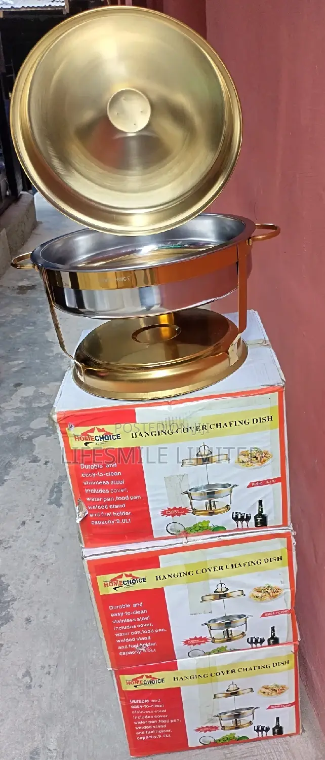 Hanging Chaffing Dishes (Gold)