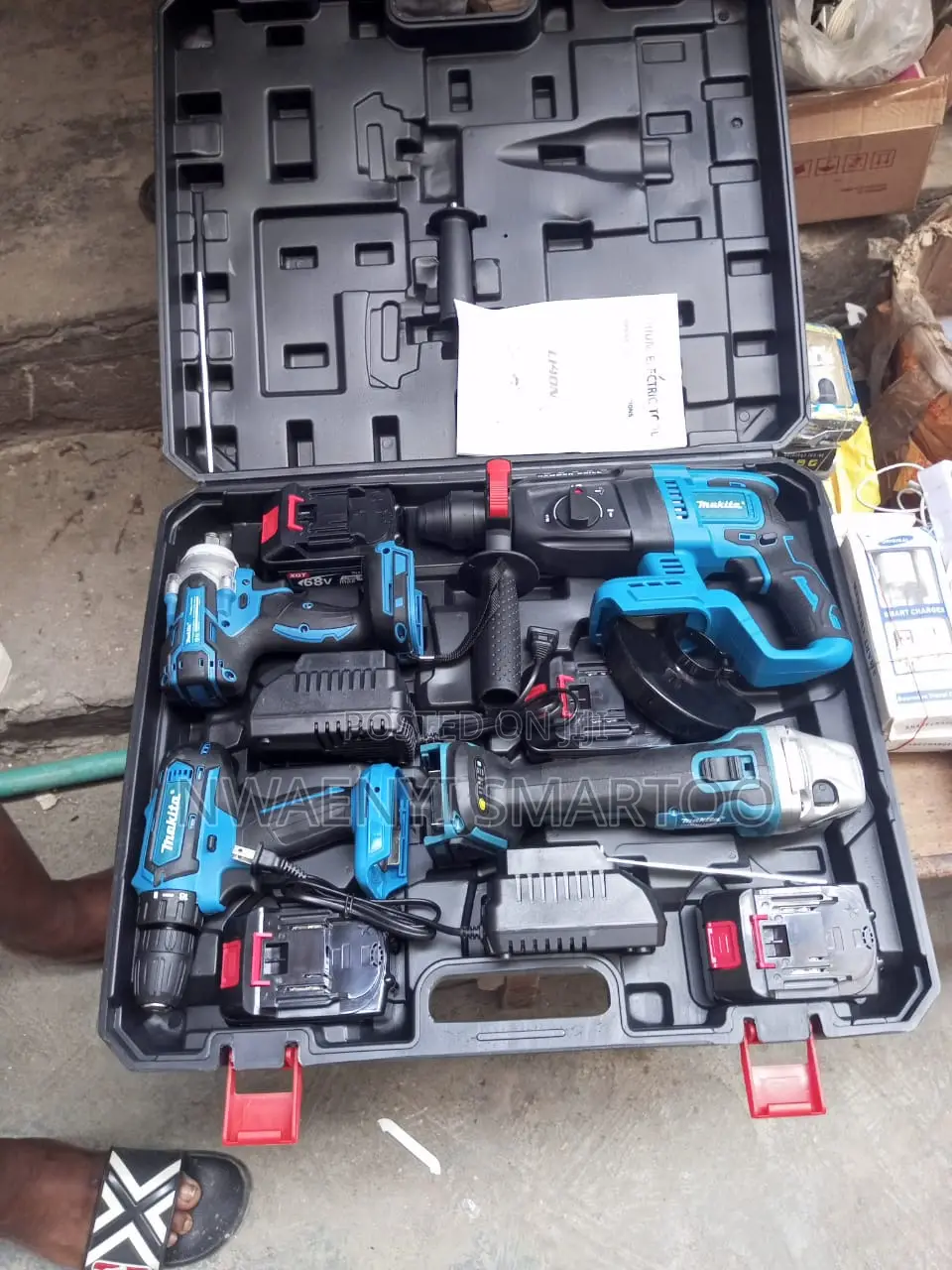 4 in 1 Makita Cordless Set