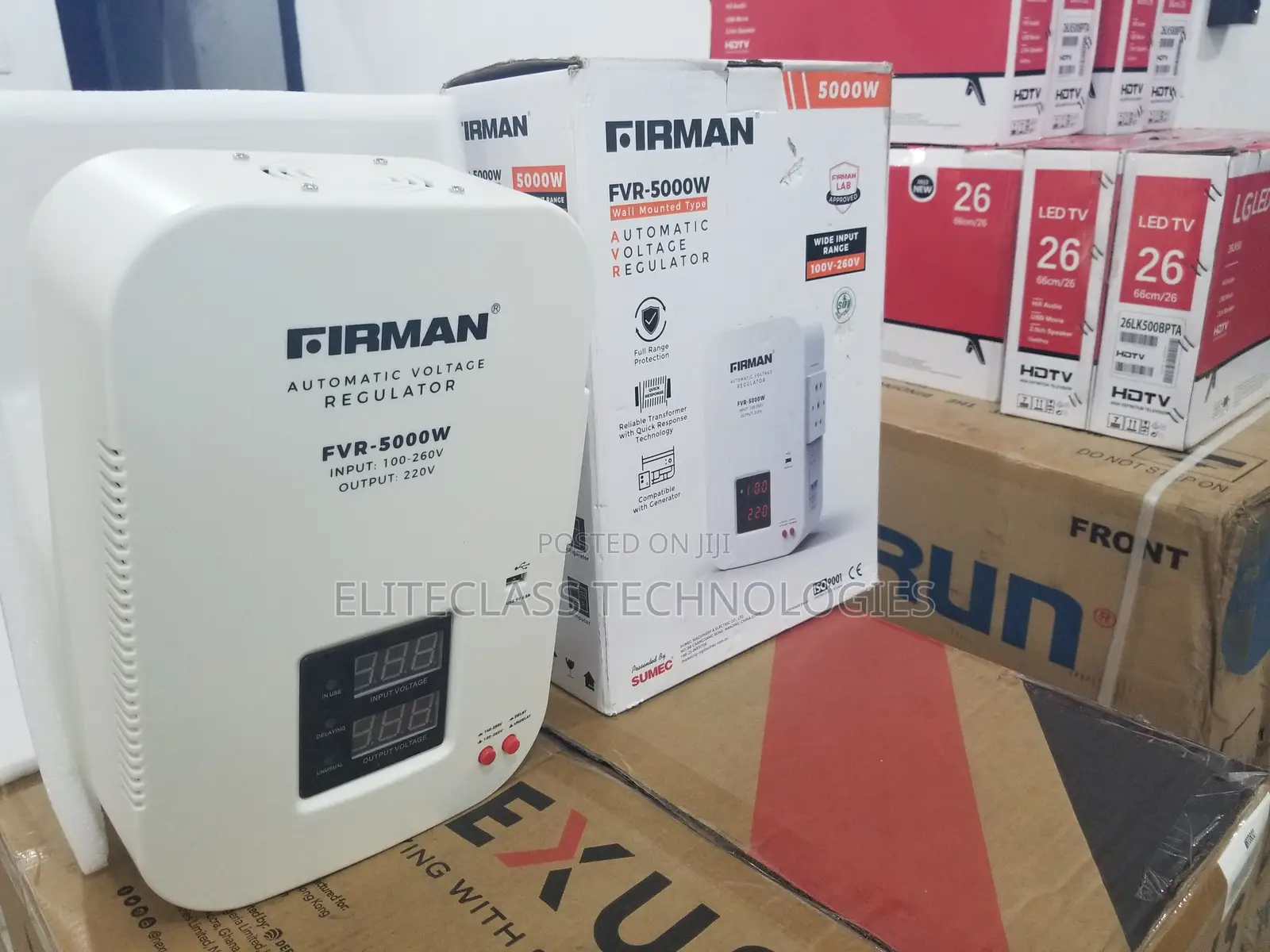 Best Selling Firman 5000W Wall Mounted Stablizer