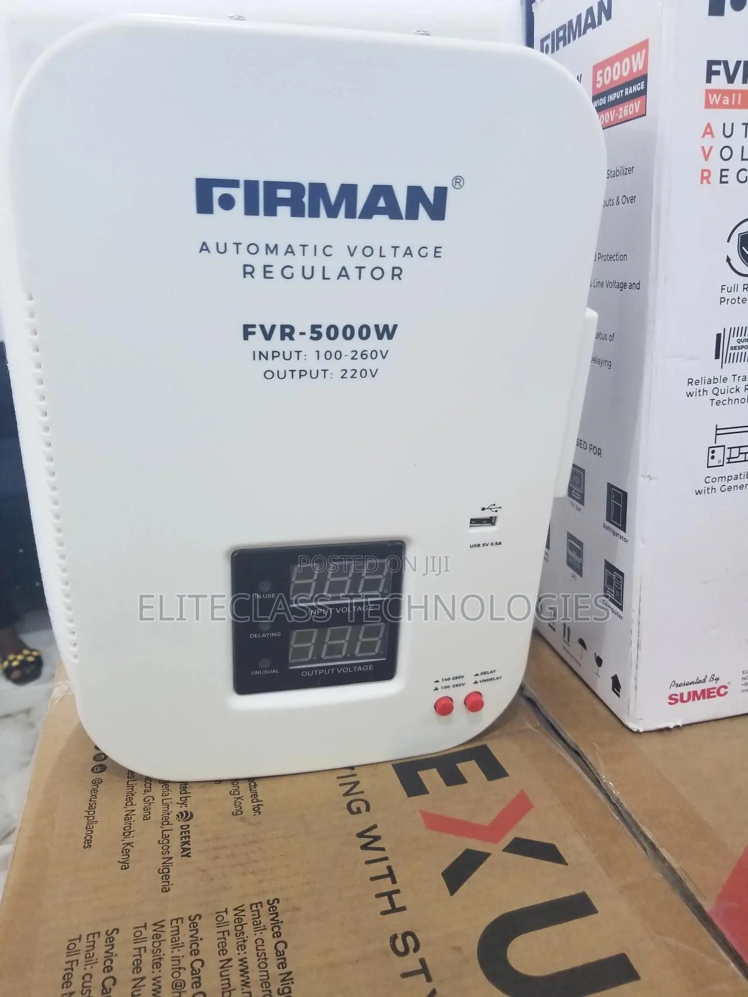 Best Firman 5000W Wall Mounted Stablizer.