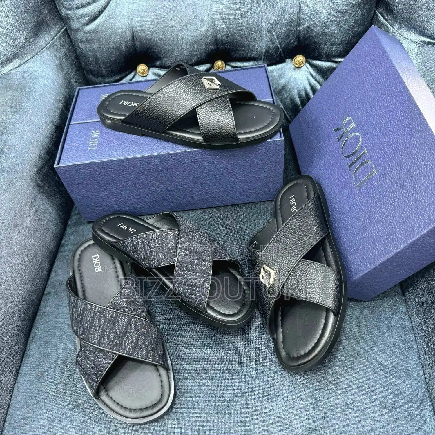 Original CHRISTIAN DIOR Slippers Available in Store