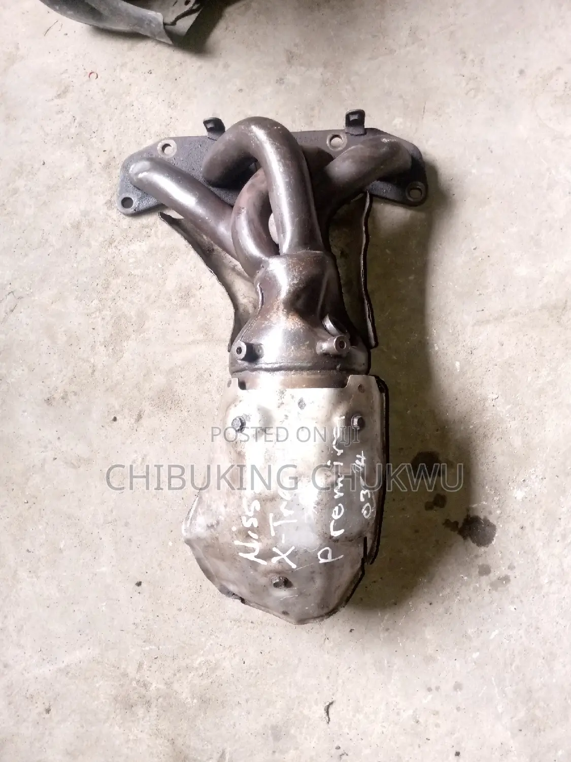 Nissan X-Trail Primera 03-05 Catalytic Engine Exhaust Pot.
