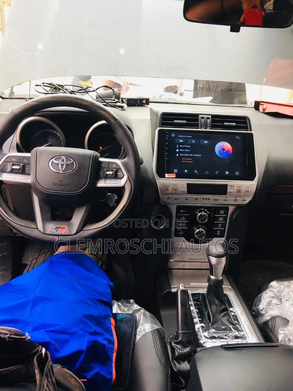 High Quality Certified Screen/Steering Wheel Prado 2018-2024