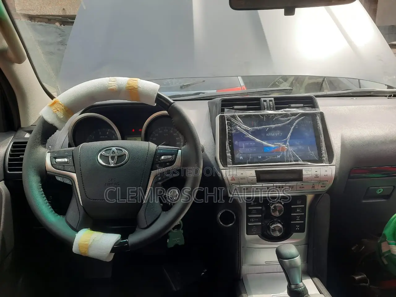 High Quality Certified Screen/Steering Wheel Prado 2018-2024