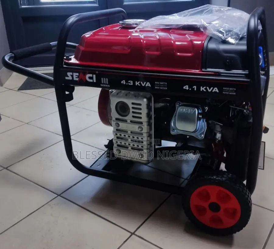 Senci SC7000E, 4.1kva Key Starter Generator