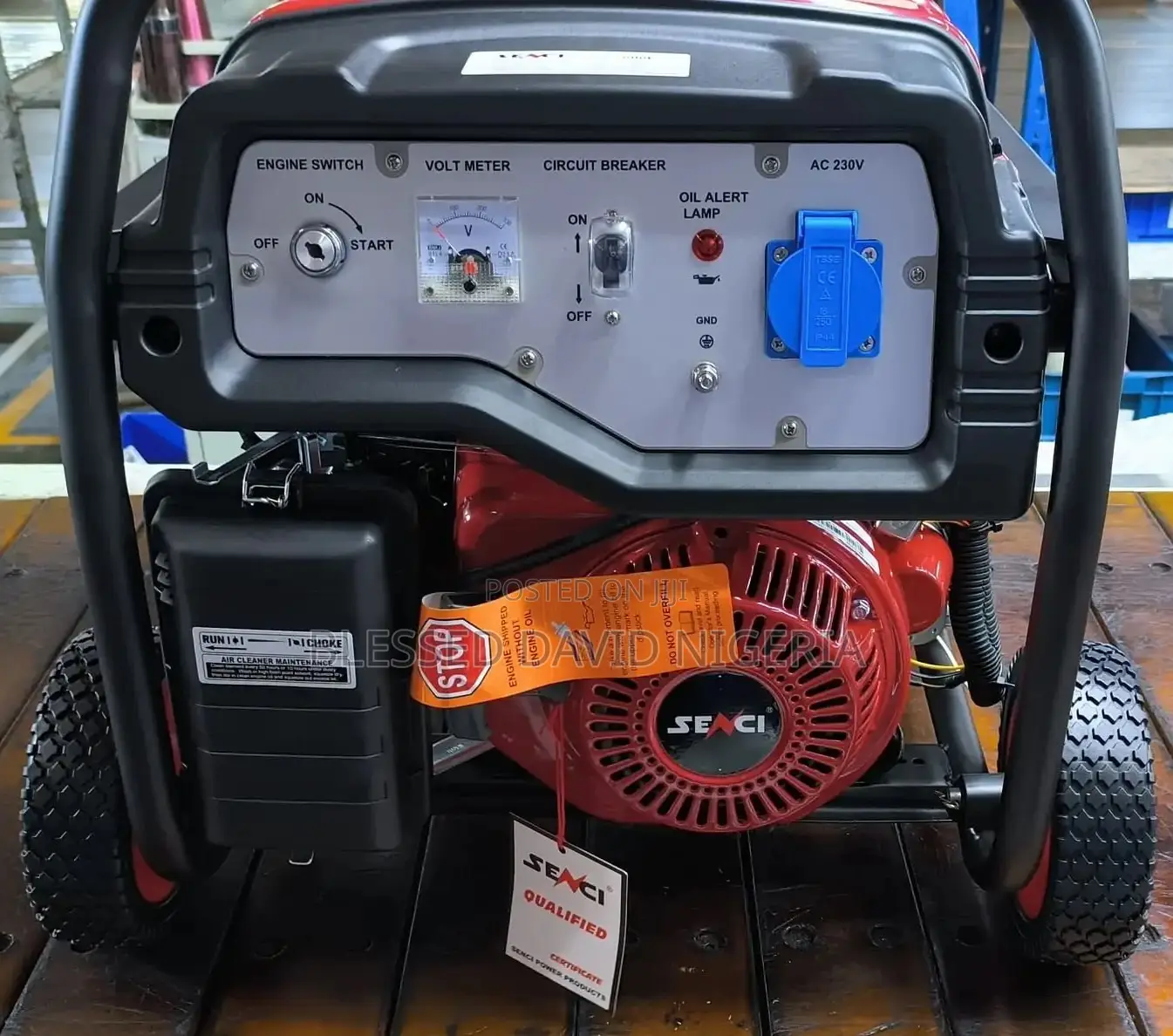 Senci SC7000E, 4.1kva Key Starter Generator