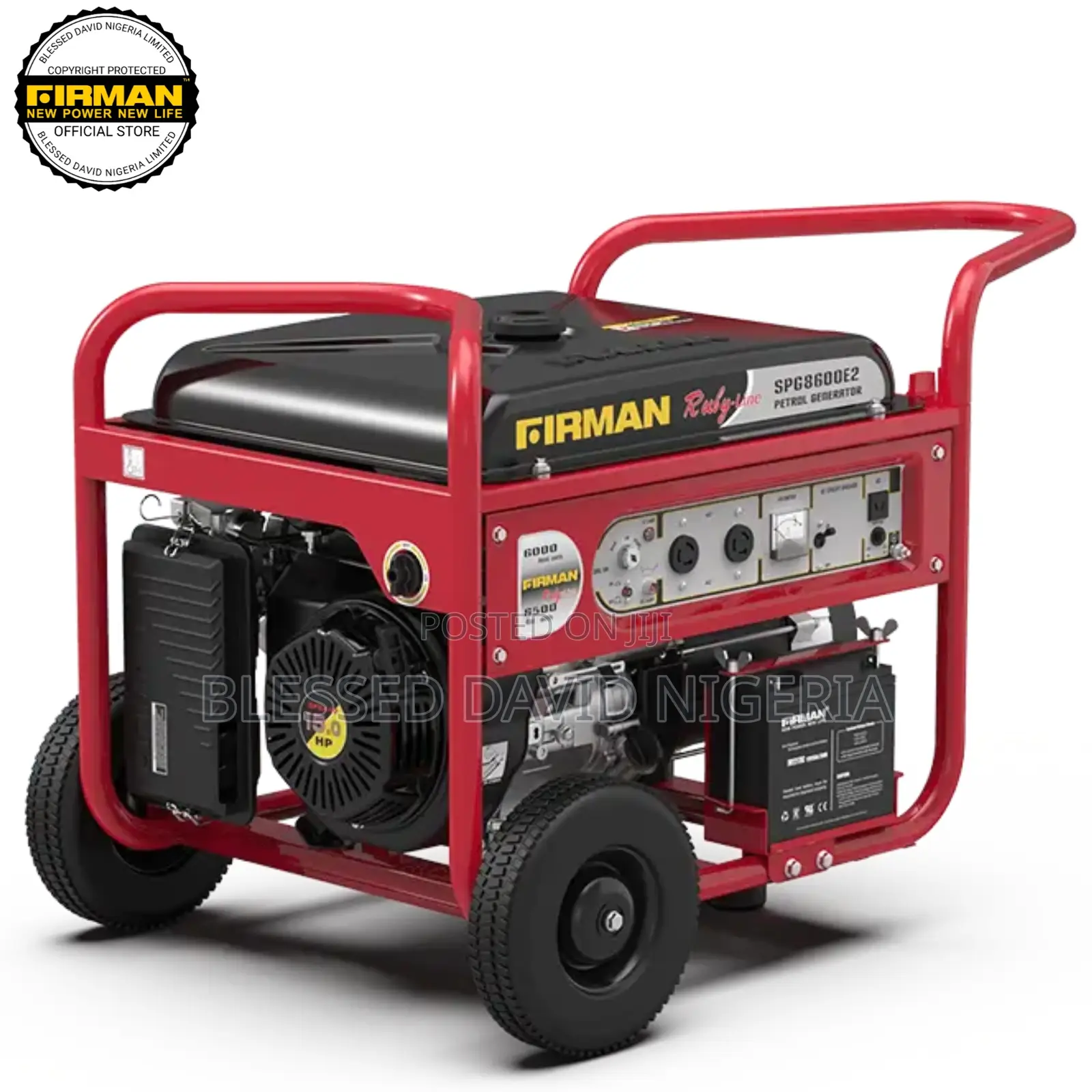 Firman Ruby-Line SPG8600E2, 7.5kva Remote Starter Generator