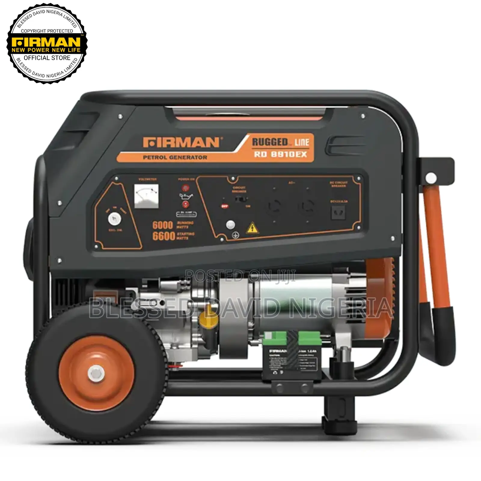 Firman Rugged Rd8910ex, 7.5kva Remote Control Generator