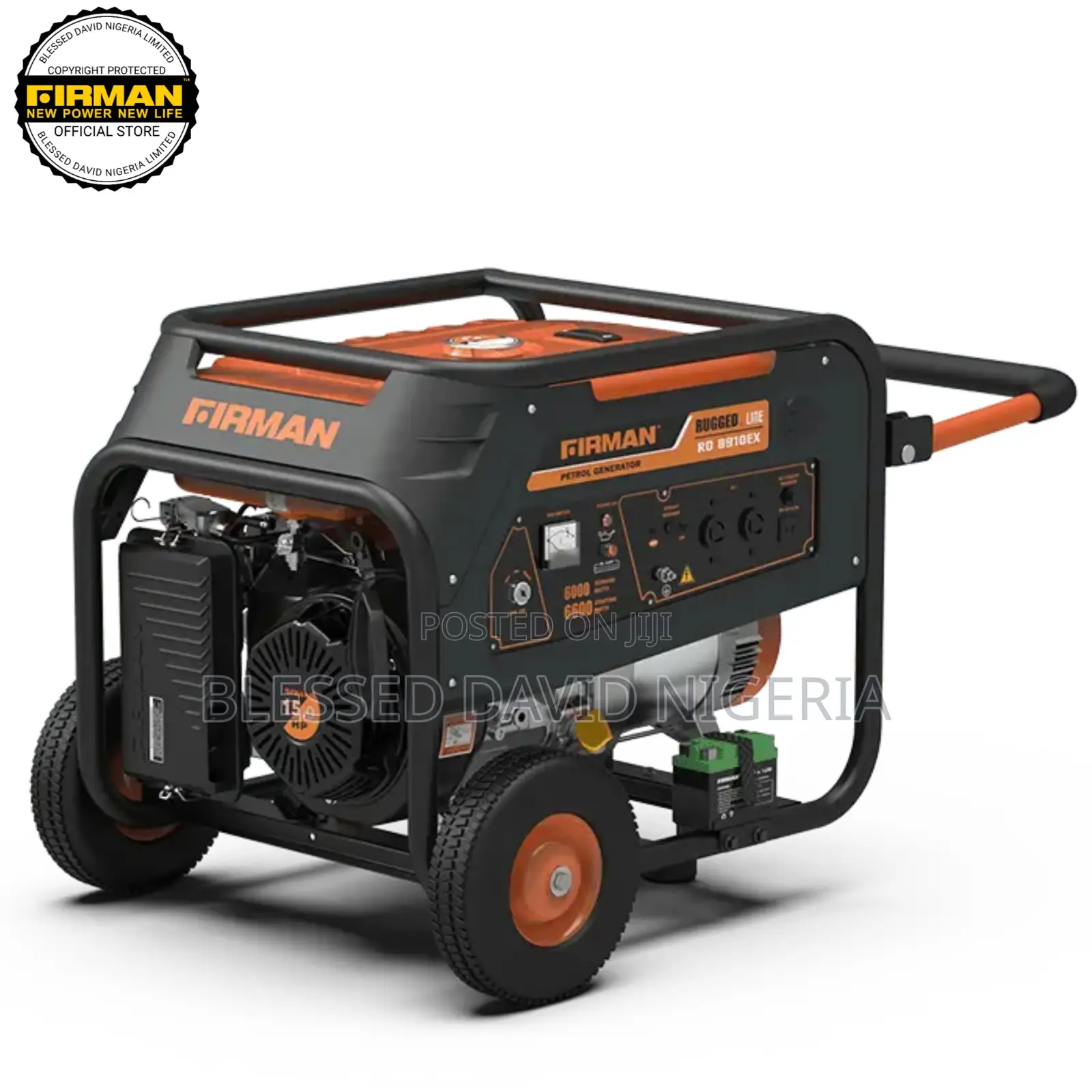 Firman Rugged Rd8910ex, 7.5kva Remote Control Generator