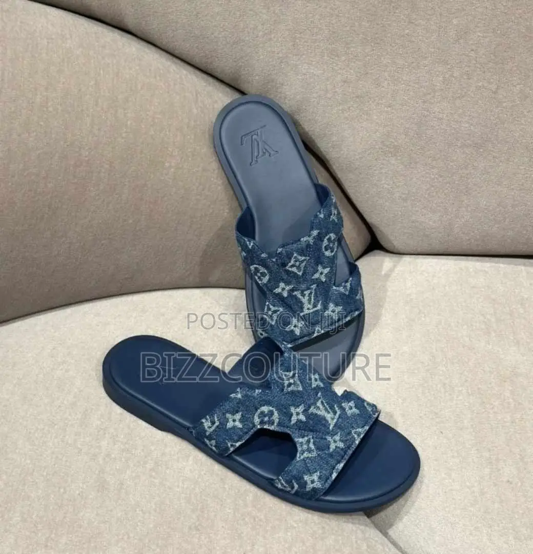 Original LOUIS VUITTON Slippers Available in Store
