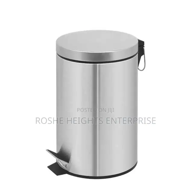 8 Litres Stainless Steel Waste Bin