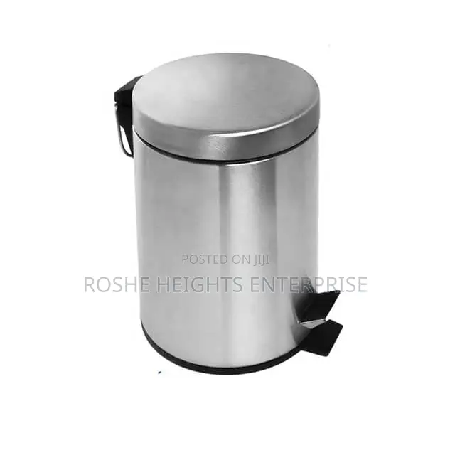 8 Litres Stainless Steel Waste Bin