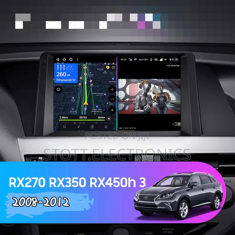 Lexus RX350 2008-2012 Car Android GPS Navigation System