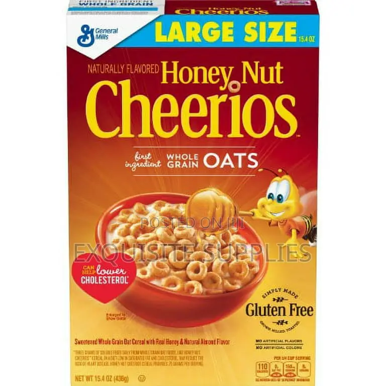 Cheerios Honey Nuts 2 in 1 Pack
