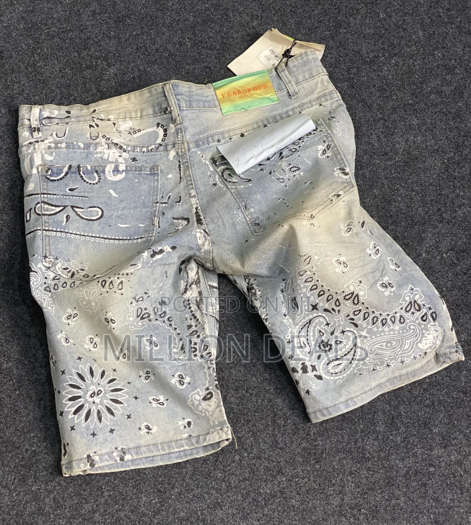Stylish Shorts Men’S Jeans 32