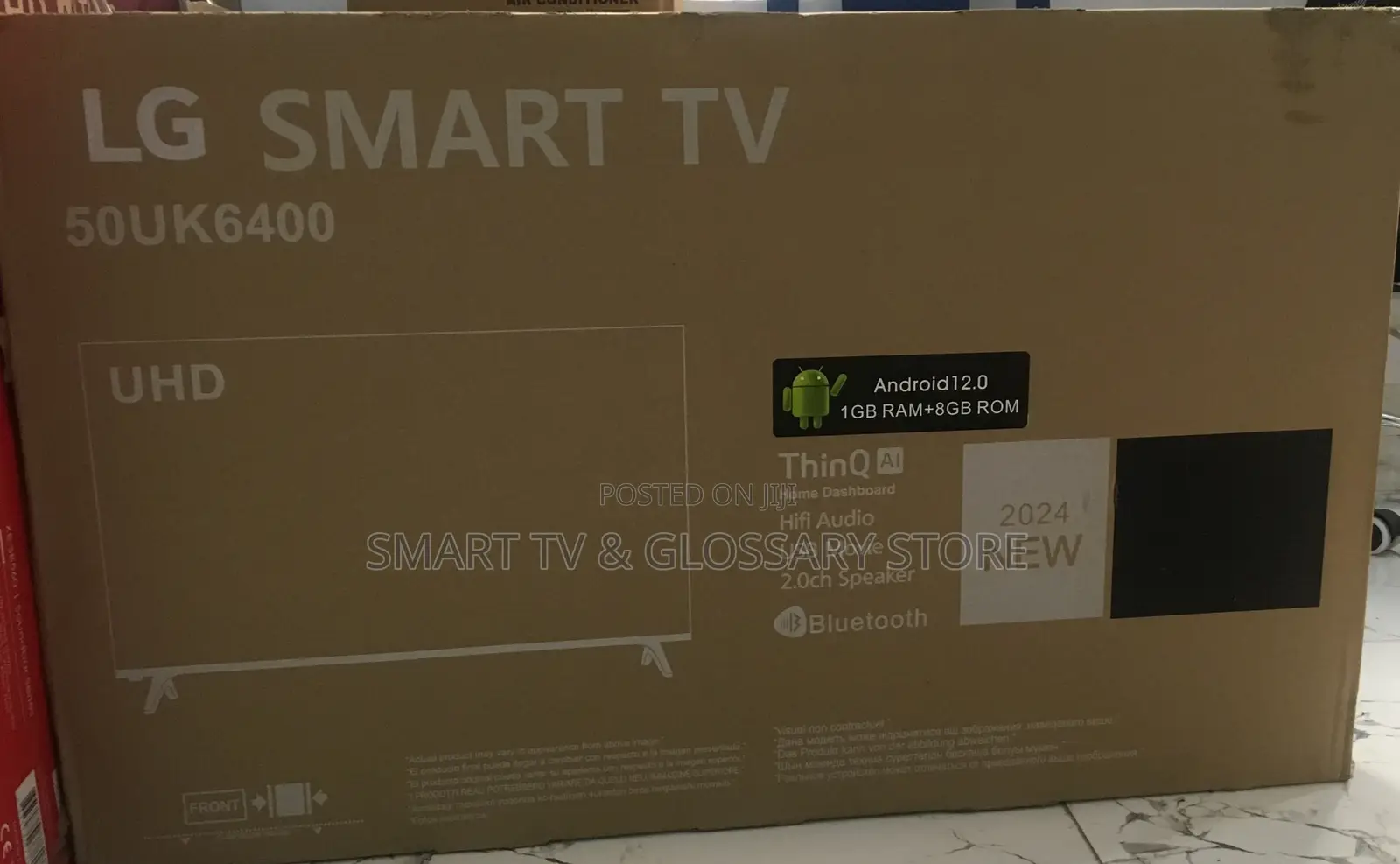 LG 50 Inches Smart Tv With Bluetooth Netflix