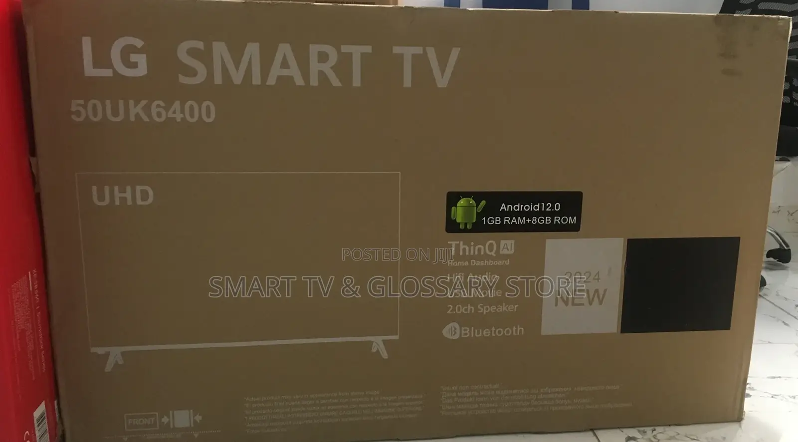LG 50 Inches Smart Tv With Bluetooth Netflix