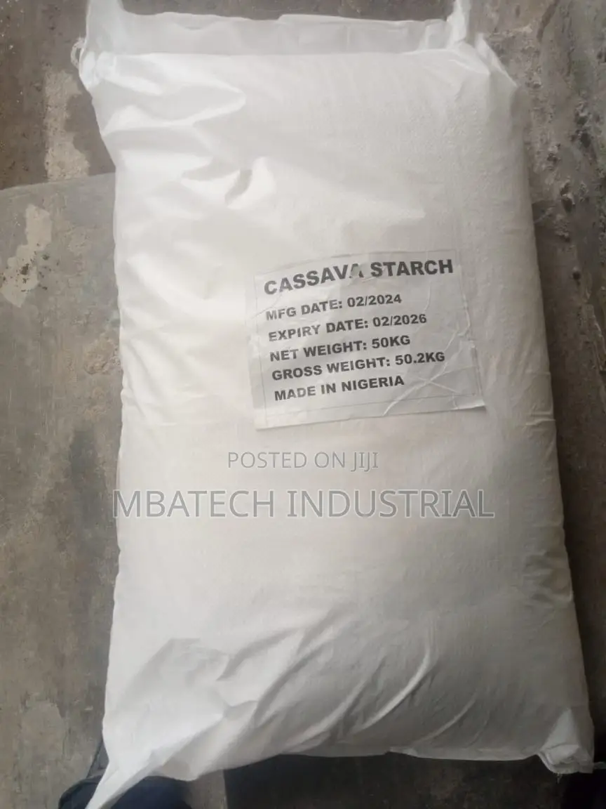 Cassava Starch 50kg (Nigeria Made)