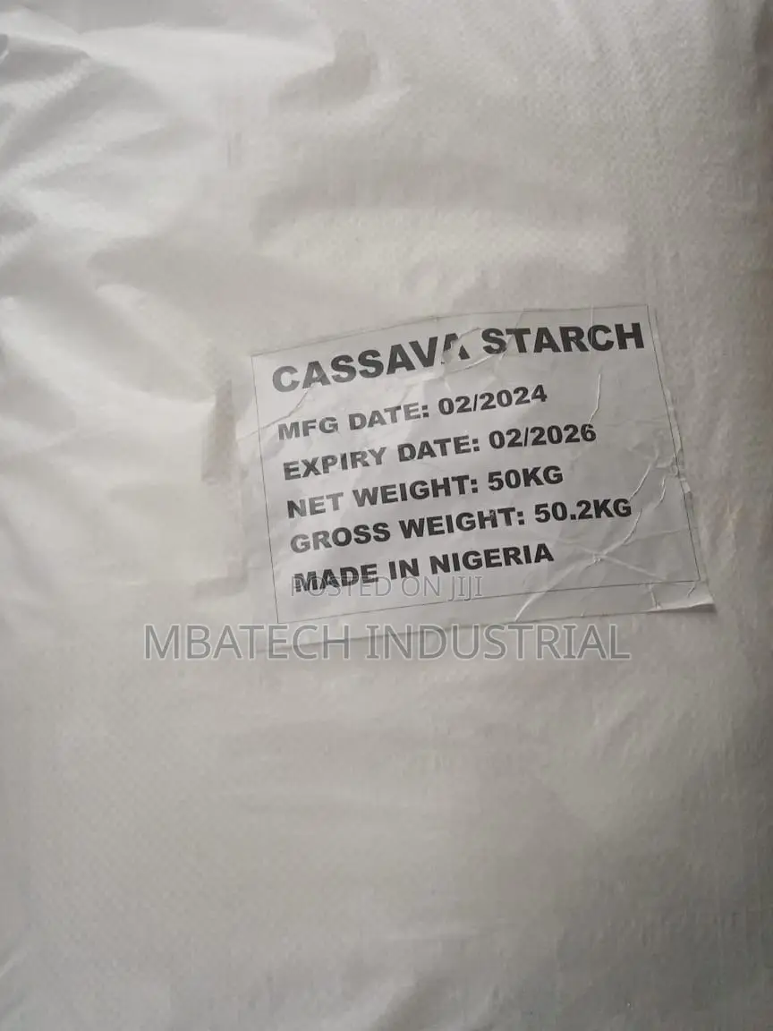 Cassava Starch 50kg (Nigeria Made)