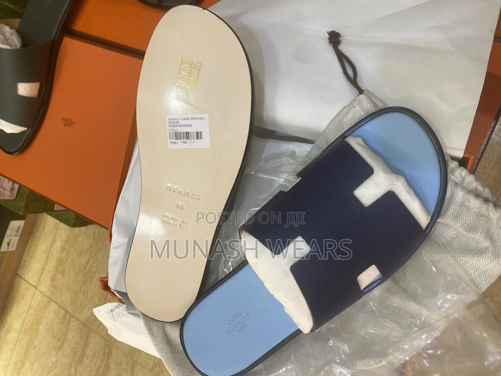 Original Italian Hermes Size 40-50