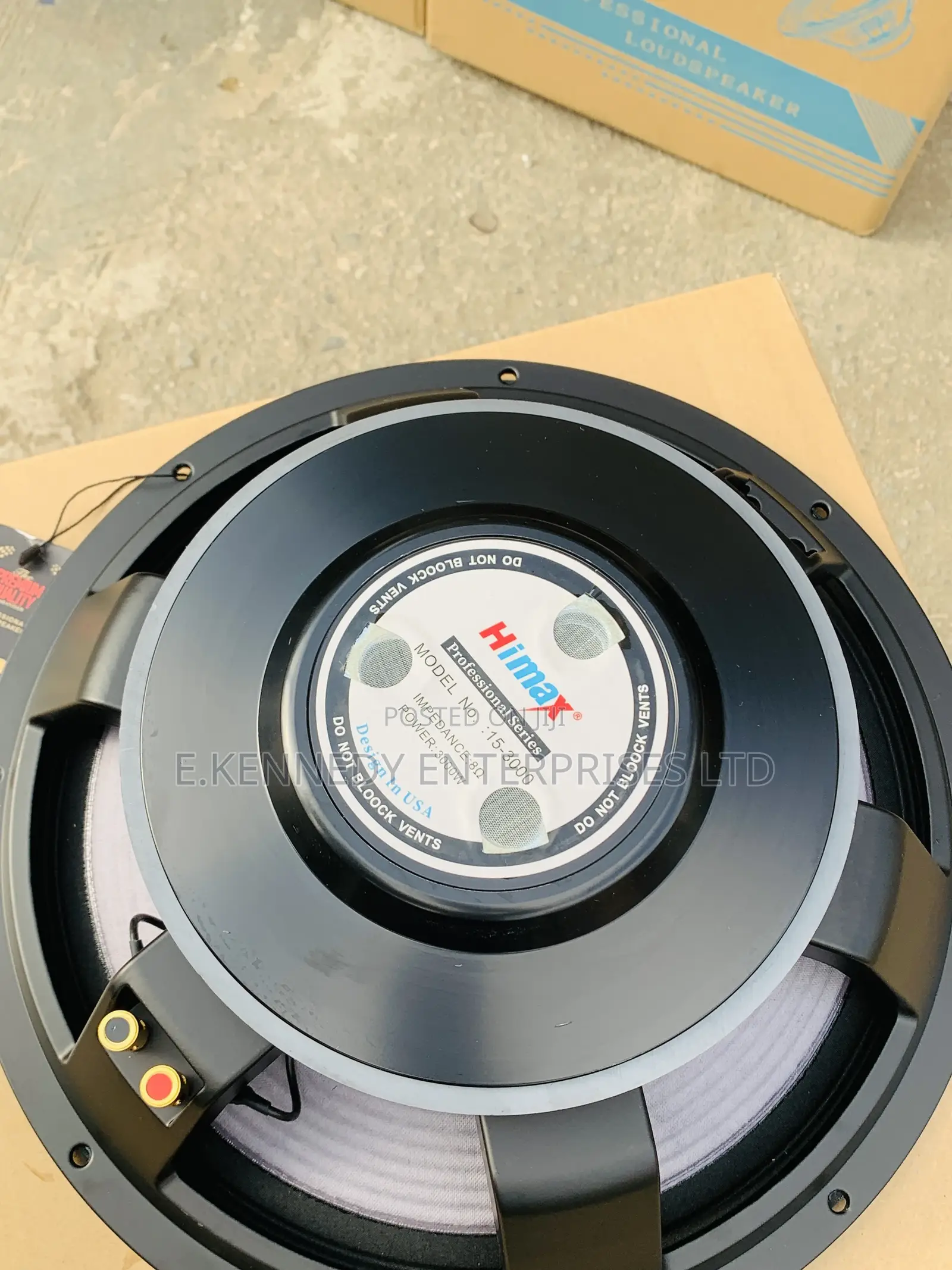 3000w Professional Himax 15-3000 Sub Naked Speaker (100 Coil)
