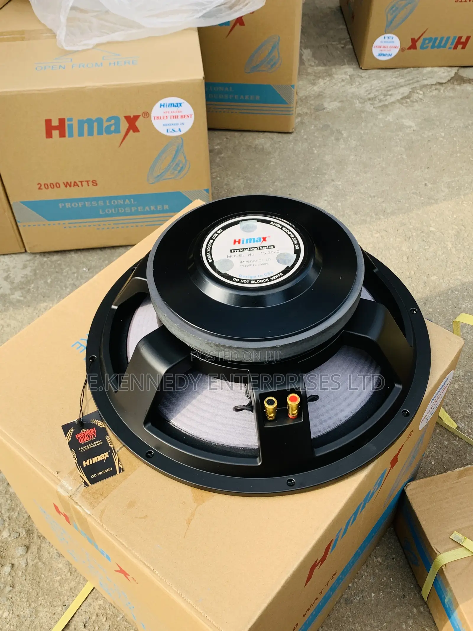 3000w Professional Himax 15-3000 Sub Naked Speaker (100 Coil)