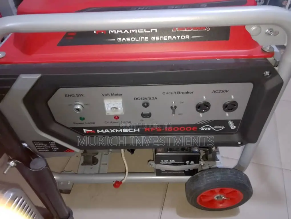 Maxmech Generator (Rfs 15000e) 10kva 100% Copper Wire