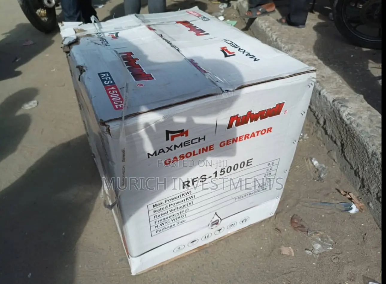 Maxmech Generator (Rfs 15000e) 10kva 100% Copper Wire