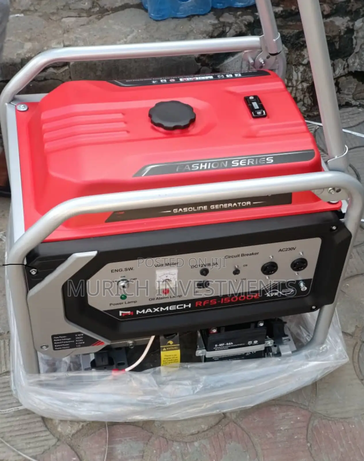Maxmech Generator (Rfs 15000e) 10kva 100% Copper Wire