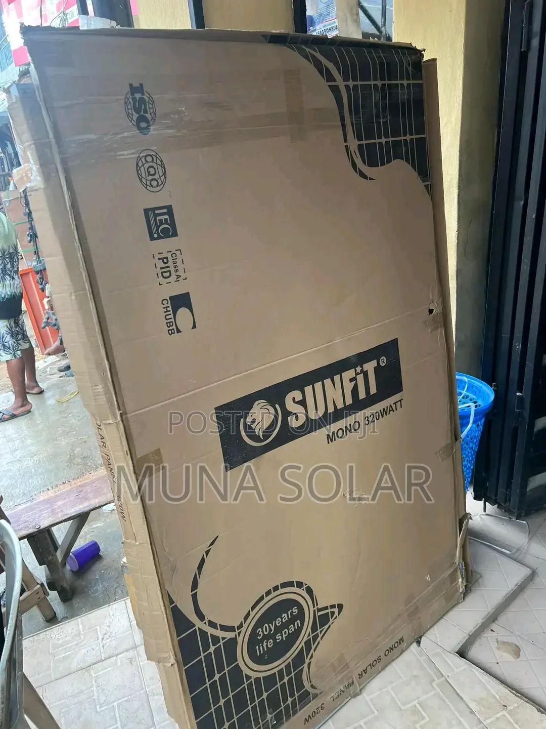 320W Sunfit ALL BLACK Mono Panel