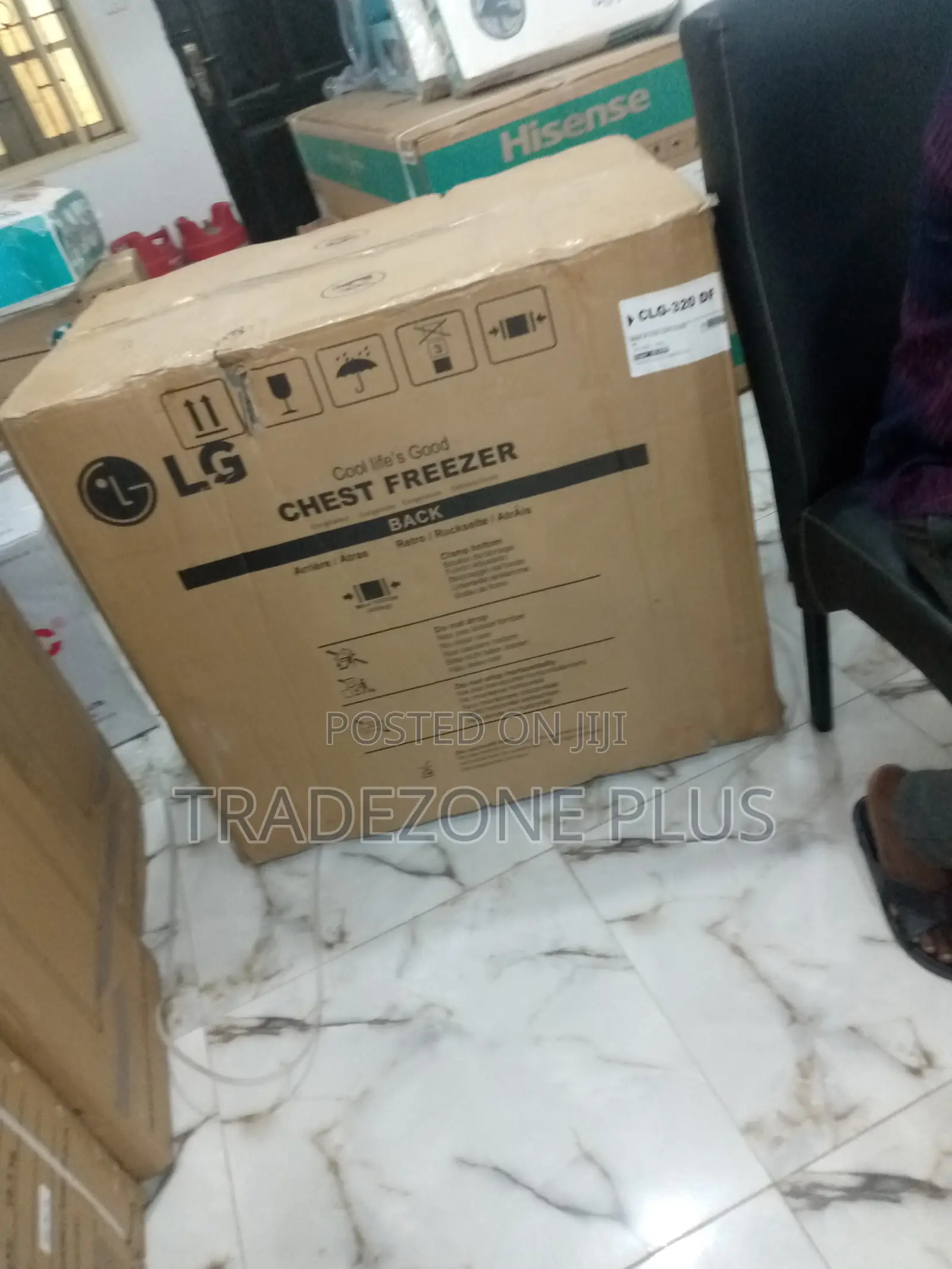 New in 320ltr LG Chest Freezer