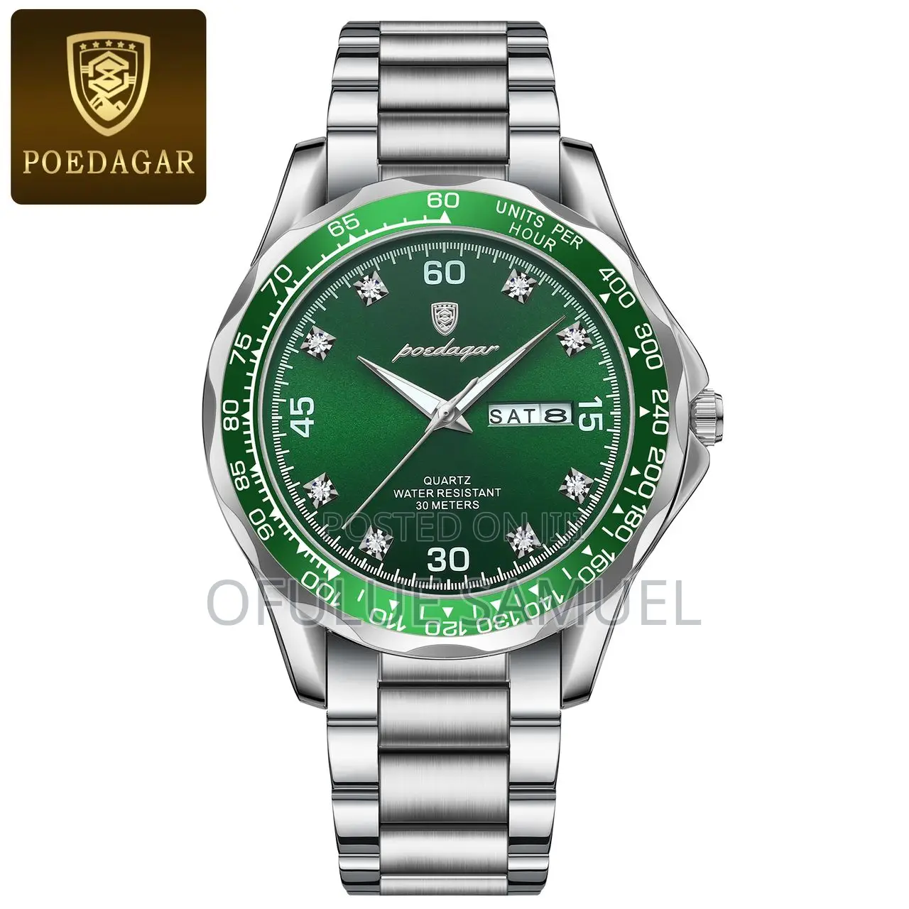Poedagar Sapphire Wristwatch