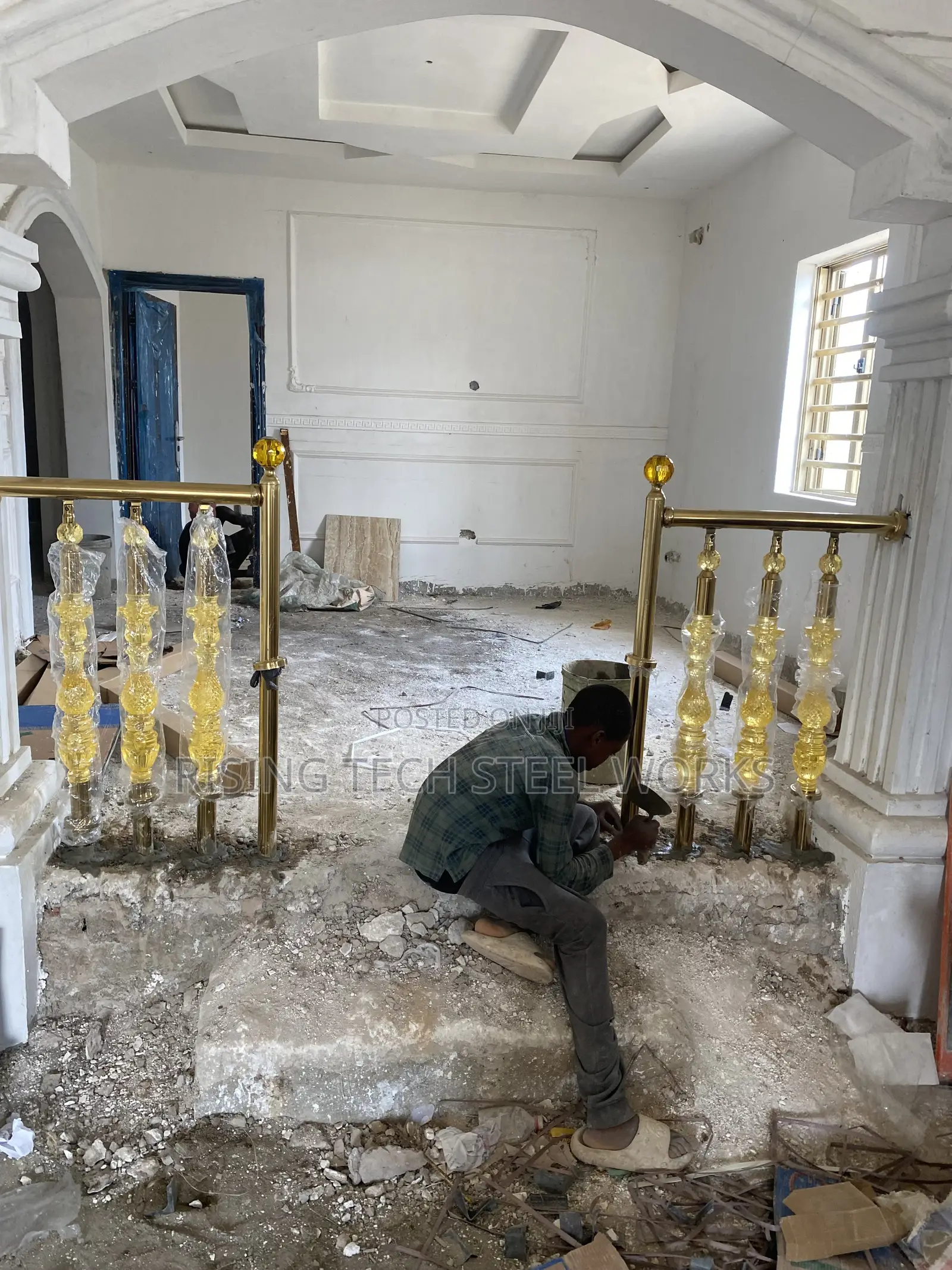 Crstal Rails for Dinning