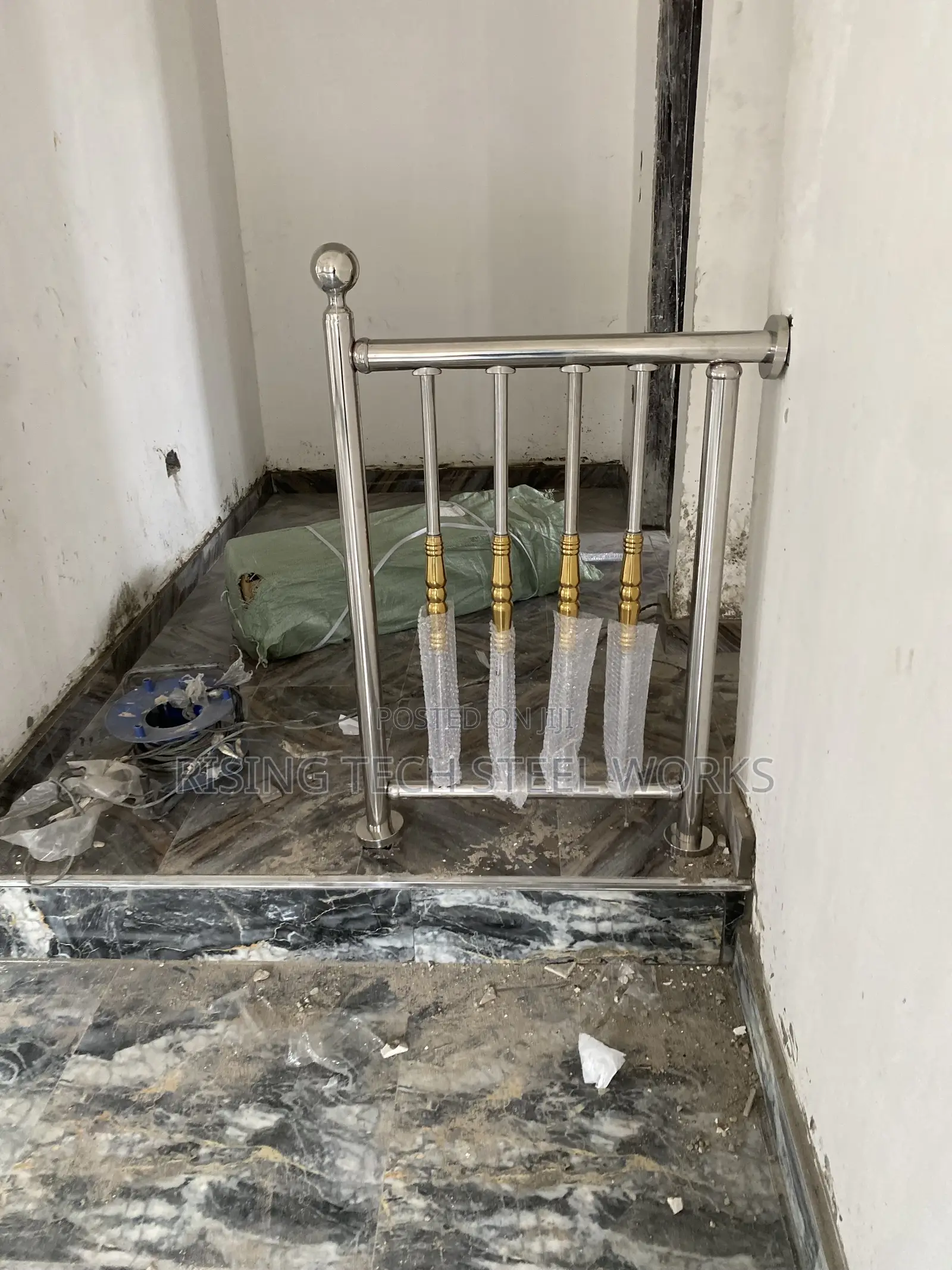 Stainless Steel Handrail Double Rail Design