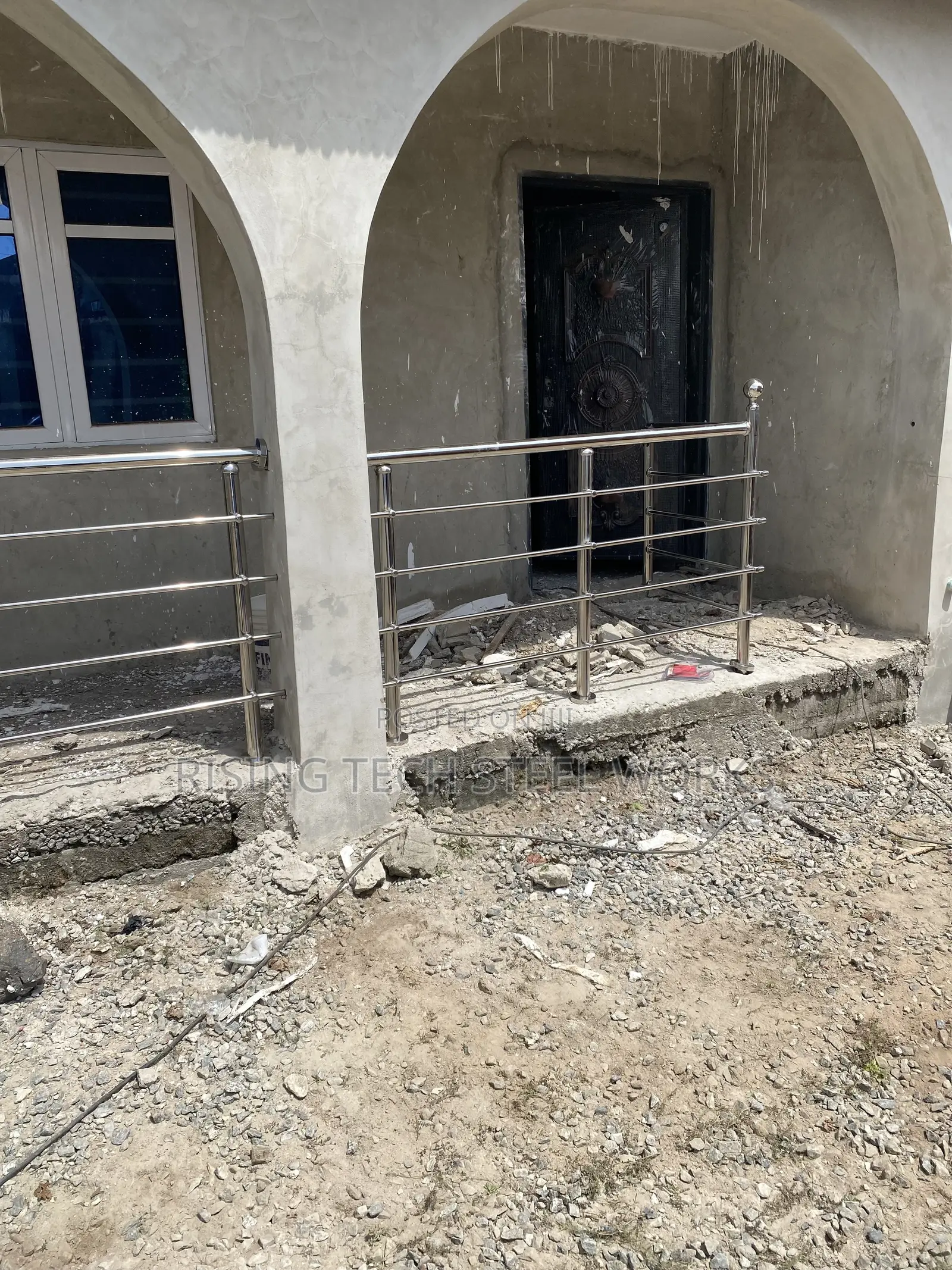 Steel Stainless Handrail in 4lins