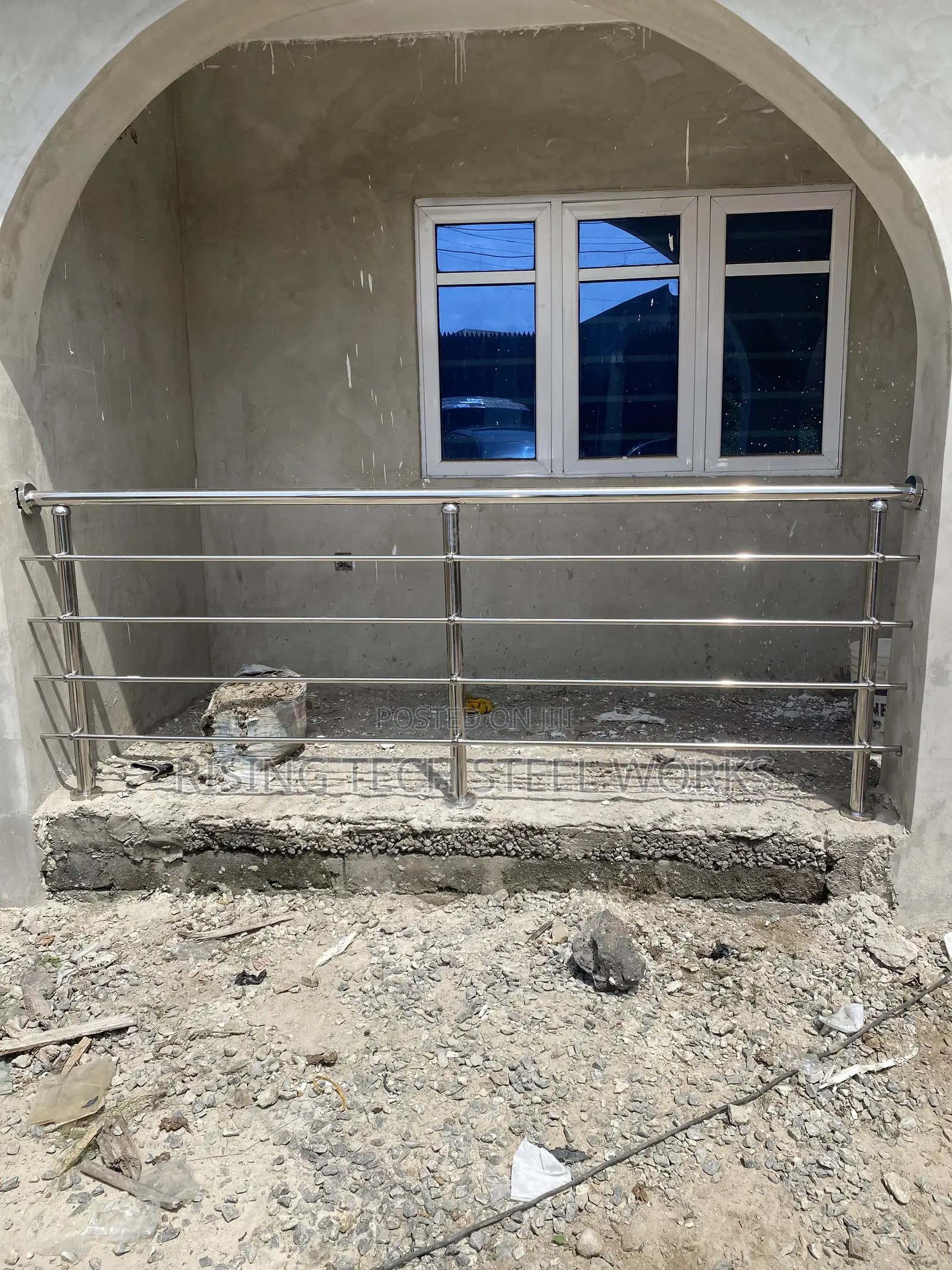 Steel Stainless Handrail in 4lins