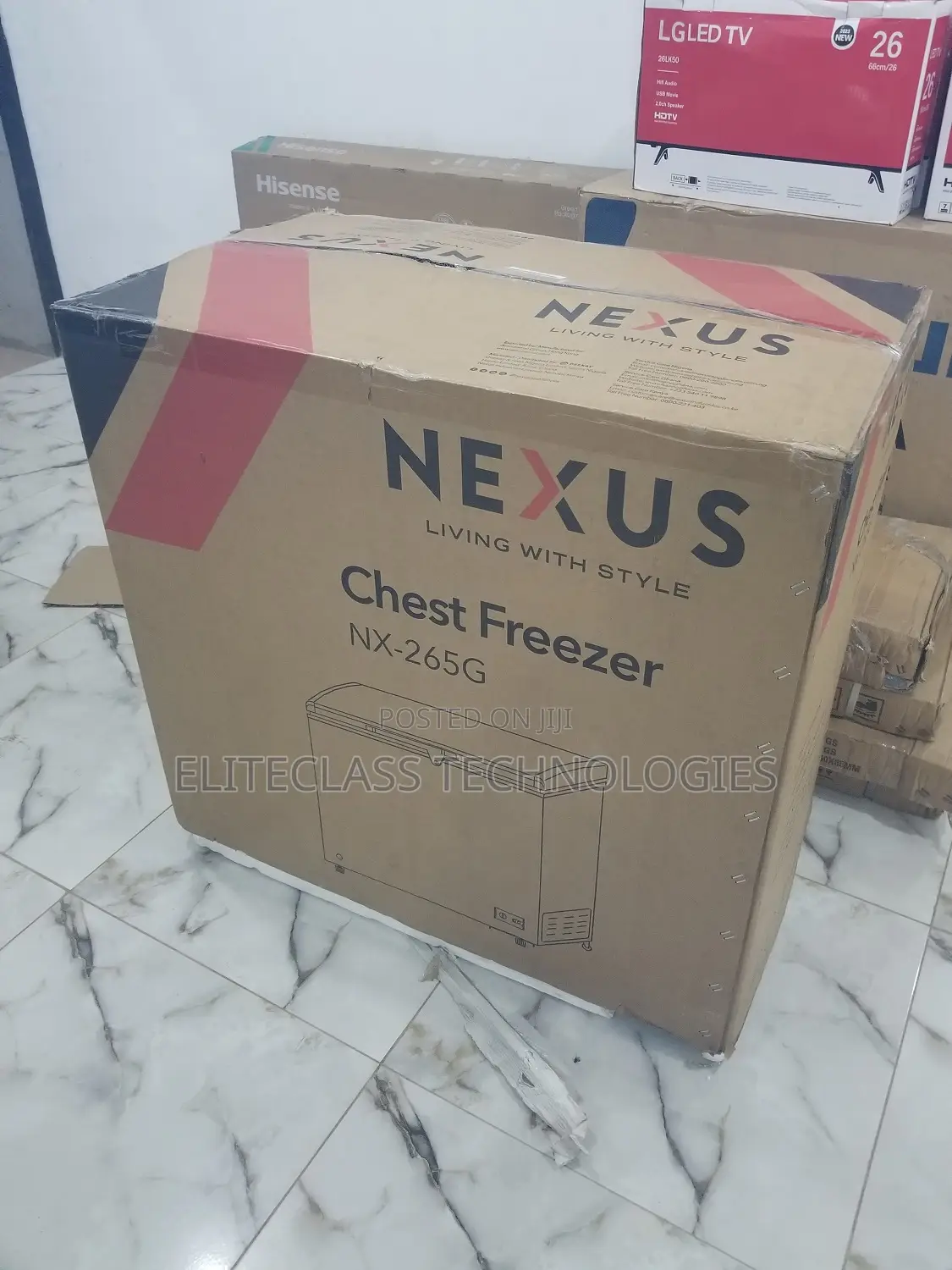 Nexus 200 Litres Chest Freezer (265g).