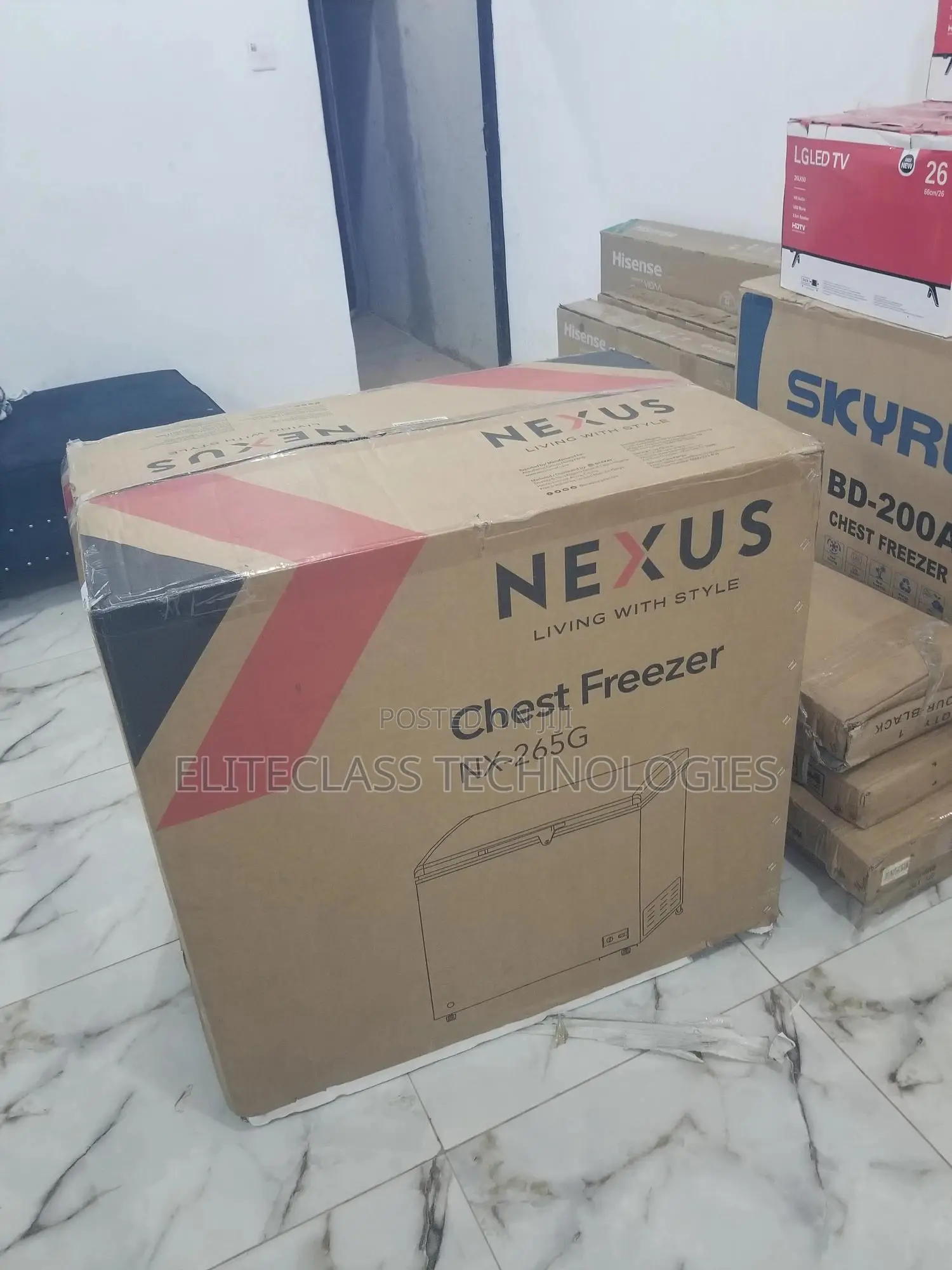 Best Selling Nexus 200L Chest Freezer NX-265.