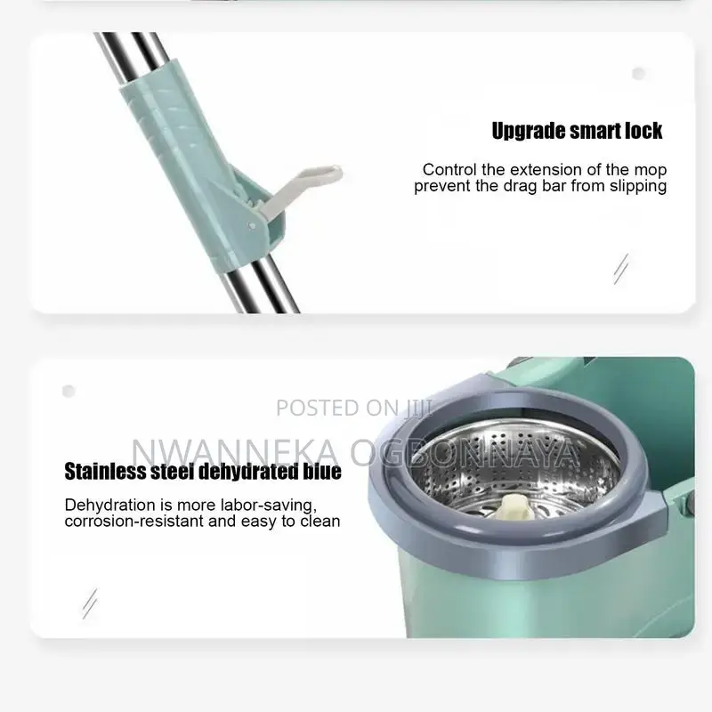 Spin Mop and Bucket Set