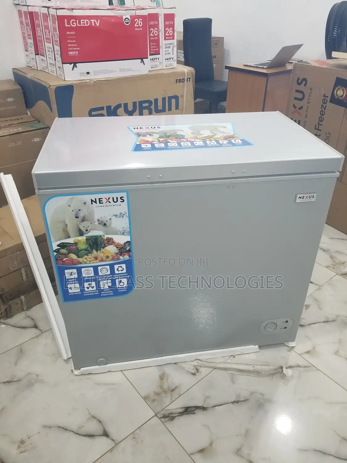 Nexus 200L Chest Freezer Nx-265g (First Choice).