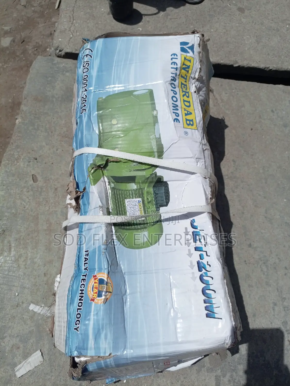 2hp 100 Percent Copper Coil Interdab Surface Pump