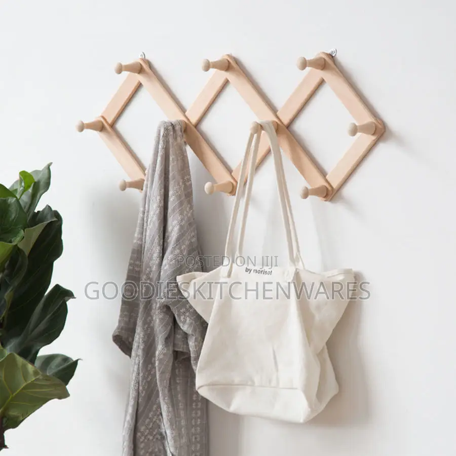 Wooden Bag Hanger